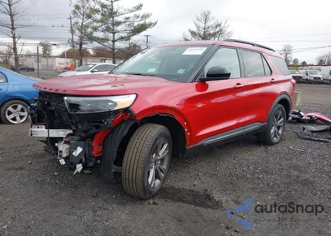 2024 Ford Explorer Xlt from USA, damaged, VIN 1FMSK8DH8RGA37346
